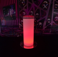 PE Plastic Glow LED Party Cocktail Tables KFT-80112